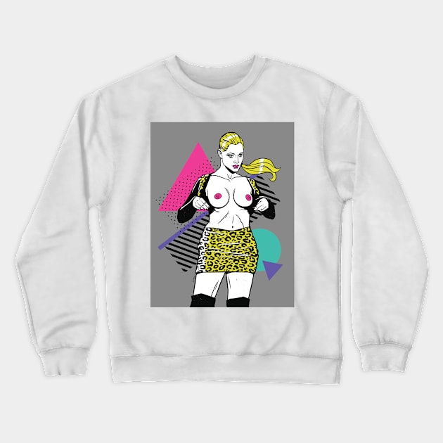 Nomi Malone Crewneck Sweatshirt by ObiPatricKenobi